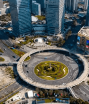 上海城市建筑航拍全景2573#横屏 