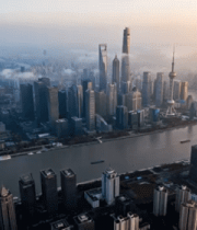 上海陆家嘴黄浦江畔城市景观2181#横屏 
