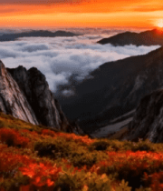 山间云海日出自然风光(1)4480#横屏 