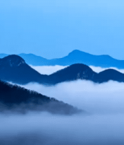 山间云海自然风光4477#横屏 