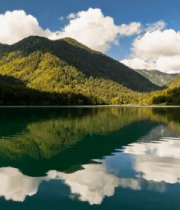 山林湖泊自然风光2250#横屏 