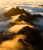 山峦云海日出全景(1)5544#横屏 