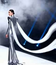  模特舞台走秀时装秀素材1651#横屏 	 - 