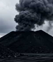  煤矿场黑烟排放场景2355#横屏 	 