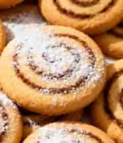  螺旋花纹饼干特写944#横屏 	 