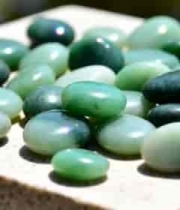 绿色玉石特写2218#横屏 	 