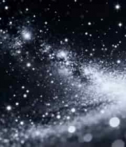  梦幻星空粒子背景素材2456#横屏 	 - 