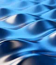  蓝色波浪纹理渲染素材1881#横屏 	 