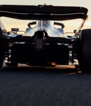 日落时分的古老寺庙景观342#横屏 