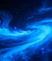  蓝色星空宇宙背景素材2783#横屏 	 