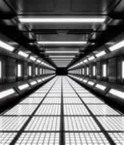  科技感隧道渲染场景2406#横屏 	 - 