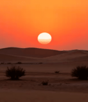 沙漠日落自然风光(4)3295#横屏 
