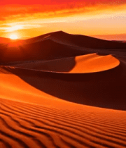 沙漠日落全景风光(2)4450#横屏 
