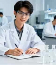  科研人员实验室记录实验数据1205#横屏 	 