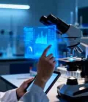  科学家实验室操作显微镜161#横屏 	 