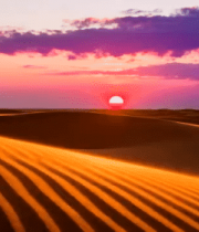 沙漠日落自然风光素材(1)3036#横屏 