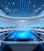  科幻风格科技操控室场景853#横屏 	 