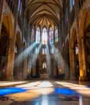  教堂内部全景1858#横屏 	 