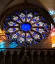  教堂宗教壁画特写素材967#横屏 	 