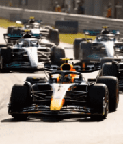 赛道上的赛车竞速画面1078#横屏 