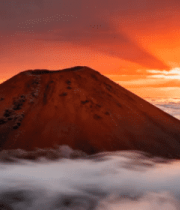 日出时山顶云海风光4774#横屏 