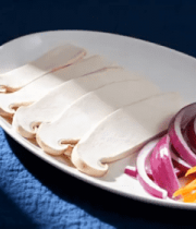 盘中蘑菇洋葱胡萝卜食材5092#横屏 