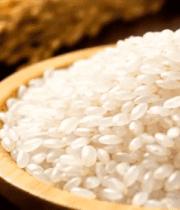 木盘装大米及稻穗特写3091#横屏 