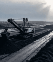 煤矿场地挖掘机作业素材2038#横屏 