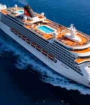  海上行驶的游艇1156#横屏 	 