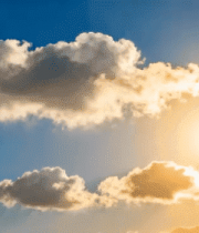 蓝天白云阳光风景画面641#横屏 