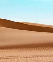  广袤沙漠沙丘全景(1)1859#横屏 	 -