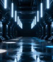 科幻风格科技感未来隧道1781#横屏 