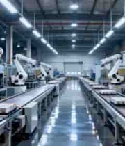  工厂自动化生产线机械臂761#横屏 	 