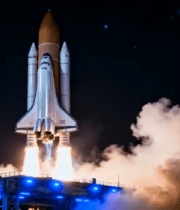 火箭发射升空场景4034#横屏 