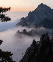 黄山云海自然风光796#横屏 