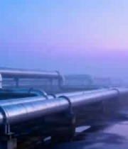  工业管道设施晨景1987#横屏 	 