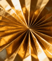 金色折扇特写素材467#横屏 