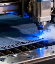  工业机械切割牛仔布画面3045#横屏 	 - 