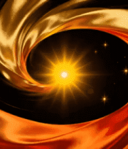 金色红色流光漩涡背景素材2561#横屏 