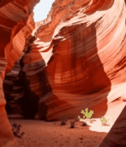 红色峡谷自然风光3081#横屏 