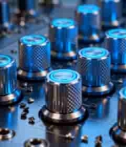  调音台旋钮特写素材1749#横屏 	 