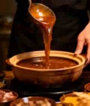  厨师制作火锅汤底1912#横屏 	 