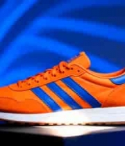  橙色运动鞋特写892#横屏 	 -