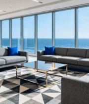 海景现代办公室室内场景5076#横屏 