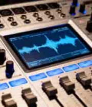  专业音频调音台特写3243#横屏 	 