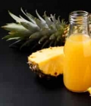  菠萝及菠萝汁静物展示1796#横屏 	 