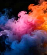  彩色烟雾特效素材756#横屏 	 - 