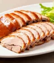  摆盘精致的切片烤鸭7#横屏 	 - 