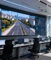  智能交通指挥中心监控3186#横屏 	 