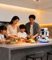  智能机器人助力家庭备餐3184#横屏 	 